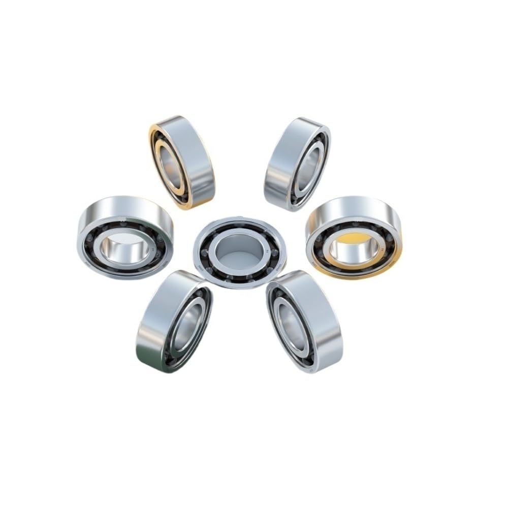 Lot de 10 roulements à Billes Hybrides en céramique et Acier Inoxydable P4 for Moulinet de pêche, S603/S604/S605/S608/688