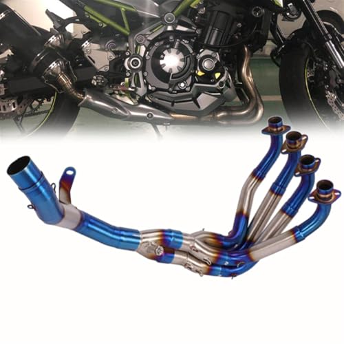 Tubo Delantero Kawasaki Z900 de Acero Inoxidable con Flujo Optimizado
