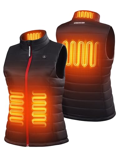 Women's Heated Vest for Winter Outdoor adventures.