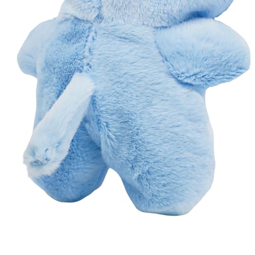 Clothes for 17cm Doll, Premium Handmade Cute Fluffy Elephant Bag Style 2 Piece Set Including Clothes and 49 inch Adjustable Hanging Rope High-End Fashion Outfit with Accessories for Display - Blue — view 4