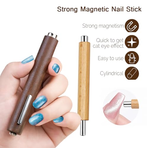 Cat Eye Magnet, Nail Magnet Set, Cat Eye Gel Nail Polish Magnet Tools Set - Image 2