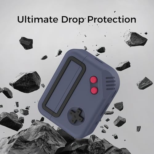 Image of TRONWIN for AirPods Pro 3 Case - 2025 Silicone Game Console Design Case for Apple AirPods Pro 3rd Generation, Cute Airpod Pro 3 Cover for Men /Women (Midnight Blue)