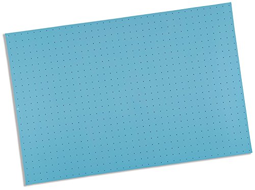 Image of Rolyan Splinting Material Sheets, Polyflex II, Blue, 1 /8 inch x 18 inch x 24 inch, 1% Perforated, 4 Sheets