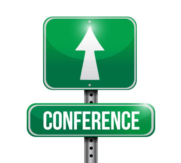 Conference sign sticker, waterproof sticker : Amazon.in: Office Products