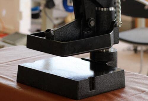 8360 Hand Pressure Sampling Machine Manual Leather Cutting Machine