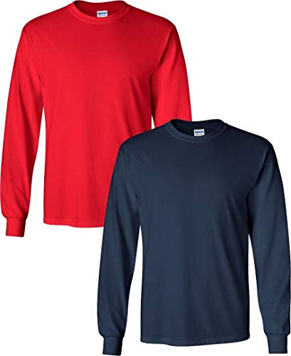 Gildan Men's Ultra Cotton Long Sleeve T-Shirt G2400