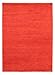 Produktbild Morgenland Gabbeh Flowy Teppich Rot Einfarbig Uni Handgeknüpft 100% Schurwolle 300 x 200 cm