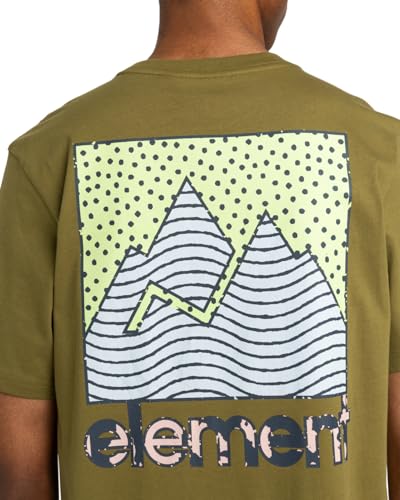 Element, Joint Texture Camiseta, Hombres, M, Mayfly