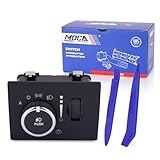 MOCA HLS1708 68258718AA Headlight Switch Headlight Switch Compatible with 2014-2022 for Jeep Grand Cherokee