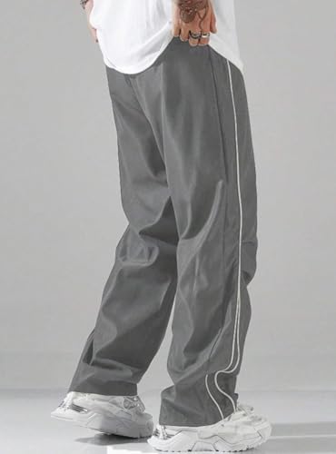 Image of LOTHRIC Straight Fit Track Pant for Men | Lower for Men | Gym Trackpants