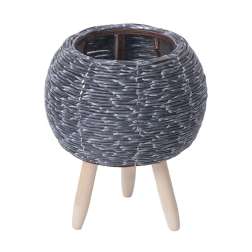 LEADSDGE Korb Pflanzgefäß Blumen Töpfe Abdeckung Lagerung...