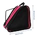 TYTOGE Skates Bag Thickened 3 Layers Triangle Roller Skates Bag with Adjustable Strap for Outdoors (Red)