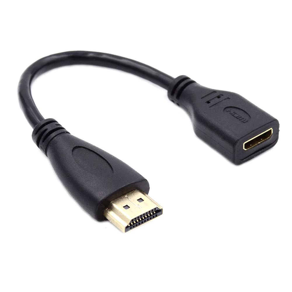 Amazon.com: NFHK 15cm Mini HDMI Type-C Socket Female to HDMI Type