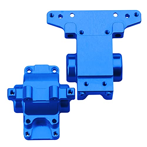 Hobbypark Aluminum Differential Housing Bulkhead Front & Rear Upgrades for 1/18 Traxxas LaTrax Teton Desert Prerunner Rally SST, Replacement Parts 7530 (Navy Blue)