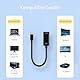 Leloco 4K Mini DisplayPort auf HDMI Adapter,Mini DP auf HDMI Adapter Konverter Konverter Für Thunderbolt 2, MacBook Pro, MacBook Air, iMac, Surface Pro Mehr Schwarz