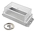 HAMMOND - RP1190BFC - Plastic Enclosure, Small, Polycarbonate, 70.1 mm, 85 mm, 165 mm, IP65