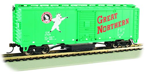 Bachmann Trains - Track Cleaning 40' Box Car - Great Northern #27429 - Glacier Green - Ho Scale #TOP14