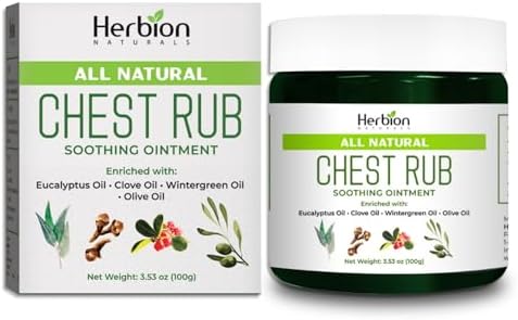 Chest Rub, 3.53 Oz by Herbion