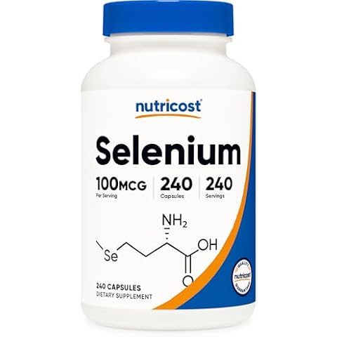 Nutricost Selenium Supplement 100mcg Cover