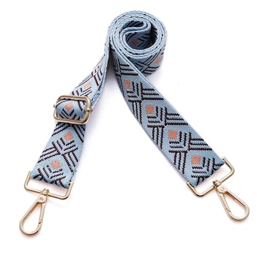 Image of S-Jacorry Purse Strap Replacement Crossbody Wide Shoulder Strap Adjustable Canvas Straps Handbag Strap Replacement Belts