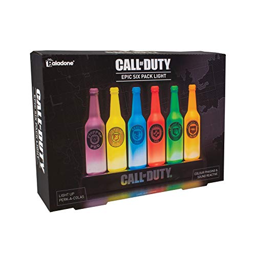 Paladone Call of Duty Lampe Perks - Epic Six Pack Light - Flaschen Licht