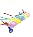 LUCIDDREAM Glow in Dark Turtle Golf Tees Hanger 5 Pcs Silicone- 3-1/4