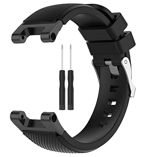Feysentoe Armband Kompatibel für Aamazfit T-Rex/ T-Rex pro Estrazarmband Uhrenarmband(Schwarz) Cover