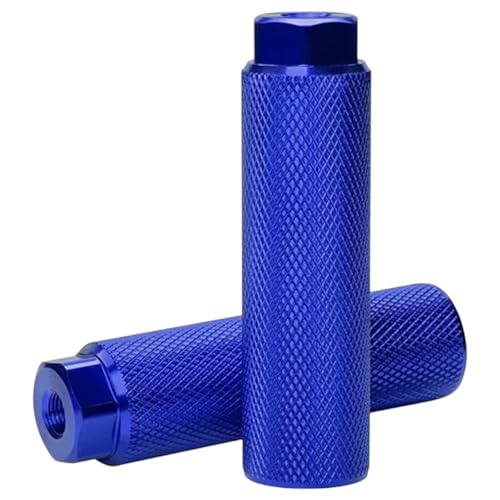 Blue | Bike Pegs Aluminum Alloy Skid Lead Foot Forbmx Bike Fit 3 8 Inch Axles Bike Pegs Skid Lead Foot Rest Pegs