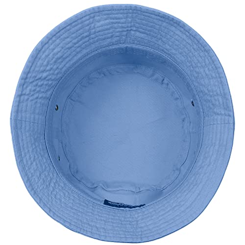 Image of Falari Men Women Unisex Cotton Bucket Hat 100% Cotton Packable for Travel Fishing Hunting Summer Camp