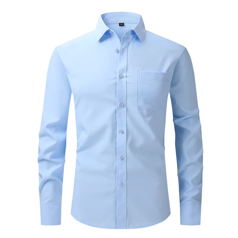 Chemise ajustée stretch de qualité supérieure style décontracté chic taille M