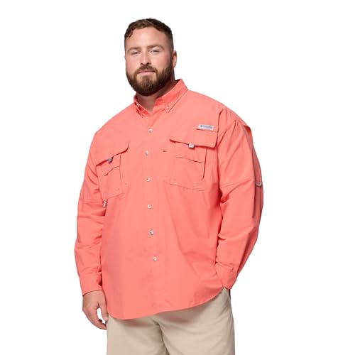 Image of Columbia Men's PFG Bahama II Long Sleeve Fishing Shirt