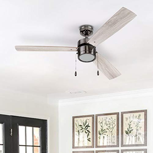Portage Bay 51453 Madrona Ceiling Fan, 52, Gun Metal #TOP1