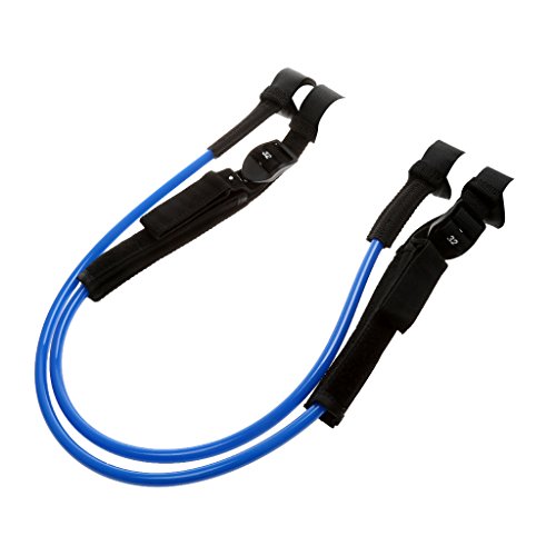 Sconosciuto 2pcs Regolabile 28-34 Pollici Arancione di TPU Windsurf Trapezio - Blu, 28-34 Pollici
