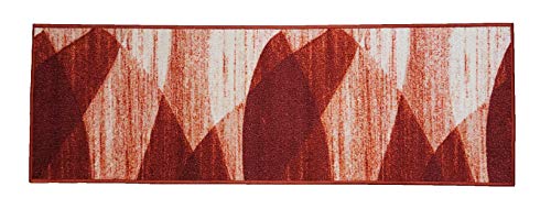 Gloria Kitchen Mat Low Profile Non Slip Skid Resistant Thin Kitchen Runner Rug (2X5, 2745-Red) #TOP10