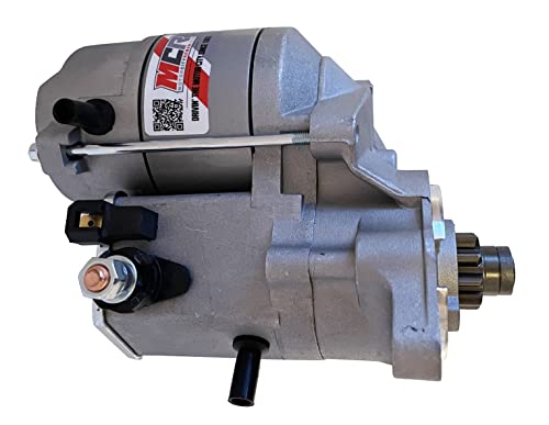 BuyMCR Starter Compatible con Kubota 16611-63010 -63011-63012 -63013 16612-63011 -63012 34650-63011 -63012-63010 -63011-63012 228000-0790 -0791-0980 -0981-1530 -1531-6770 -6771 y Más miniatura 2
