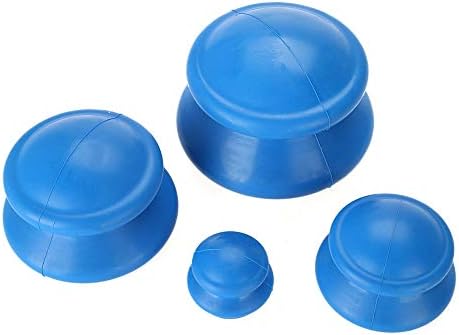 Silicone Cupping Set, 4pcs Silicone Vacuum Cups Chinese Medical Cupping Health Care Massage Product