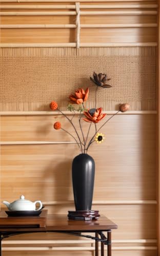 Decoración con flores secas artesanales desmontables miniatura 6