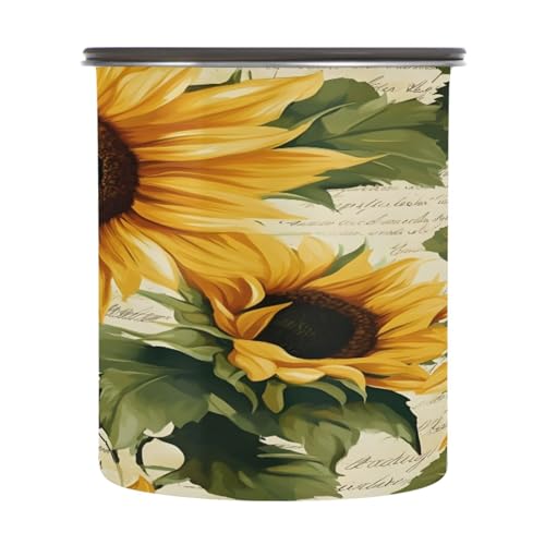 Contenedor hermético para café Qilmy acero inoxidable 500ml miniatura 2