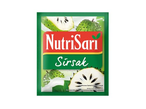NutriSari Sirsak Soursop Instant Drink Powder 10-ct, 110 gram (Pack of 3)