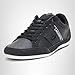 Lacoste Men's Chaymon Sneaker, Black & White, 9.5