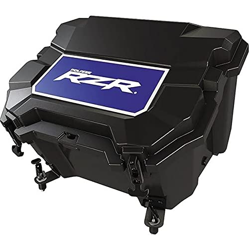 Polaris RZR Lock & Ride Rear Hard Insulated Cooler Box, 48 Quart, Black, for Specific XP & XP 4 1000, Turbo S, Turbo S 4 Models and More, Locking Lid, 48 Hour Ice Retention - 2881555