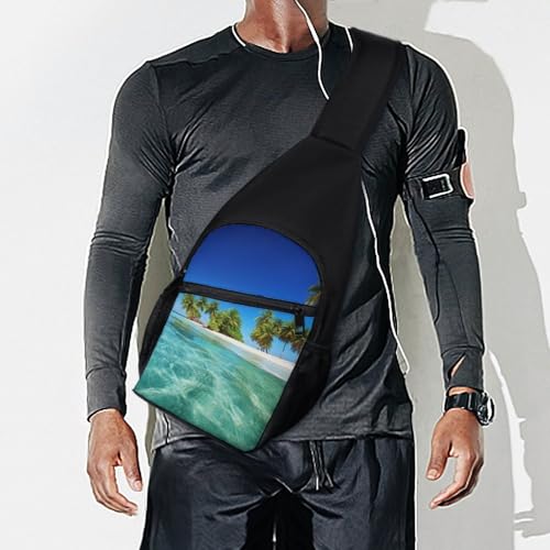 Mochila tipo bandolera deportiva para senderismo y uso casual miniatura 7