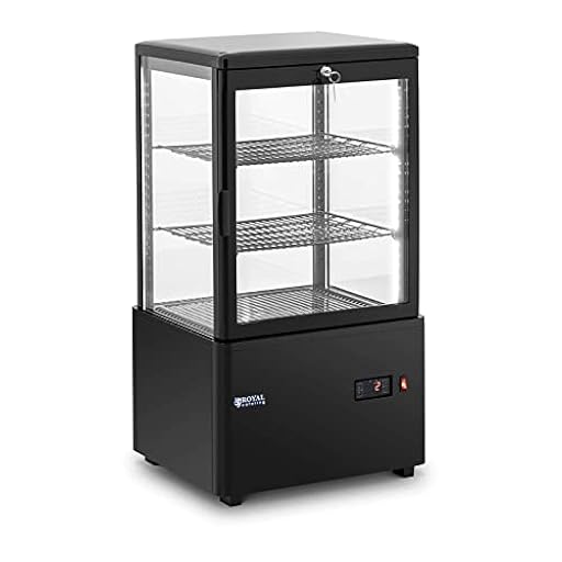 Royal Catering Vitrina Refrigerada Para Hostelería RCCC-58-BT (Capacidad: 58 L, Temperatura: 0-12 °C, Con 3 niveles e iluminación LED) | Ya disponible en tu tienda friki favorita! En mundofriki.es! Royal Catering Vitrina Refrigerada Para Hostelería RCCC-58-BT (Capacidad: 58 L, Temperatura: 0-12 °C, Con 3 niveles e iluminación LED) | Ya disponible en tu tienda friki favorita! En mundofriki.es!