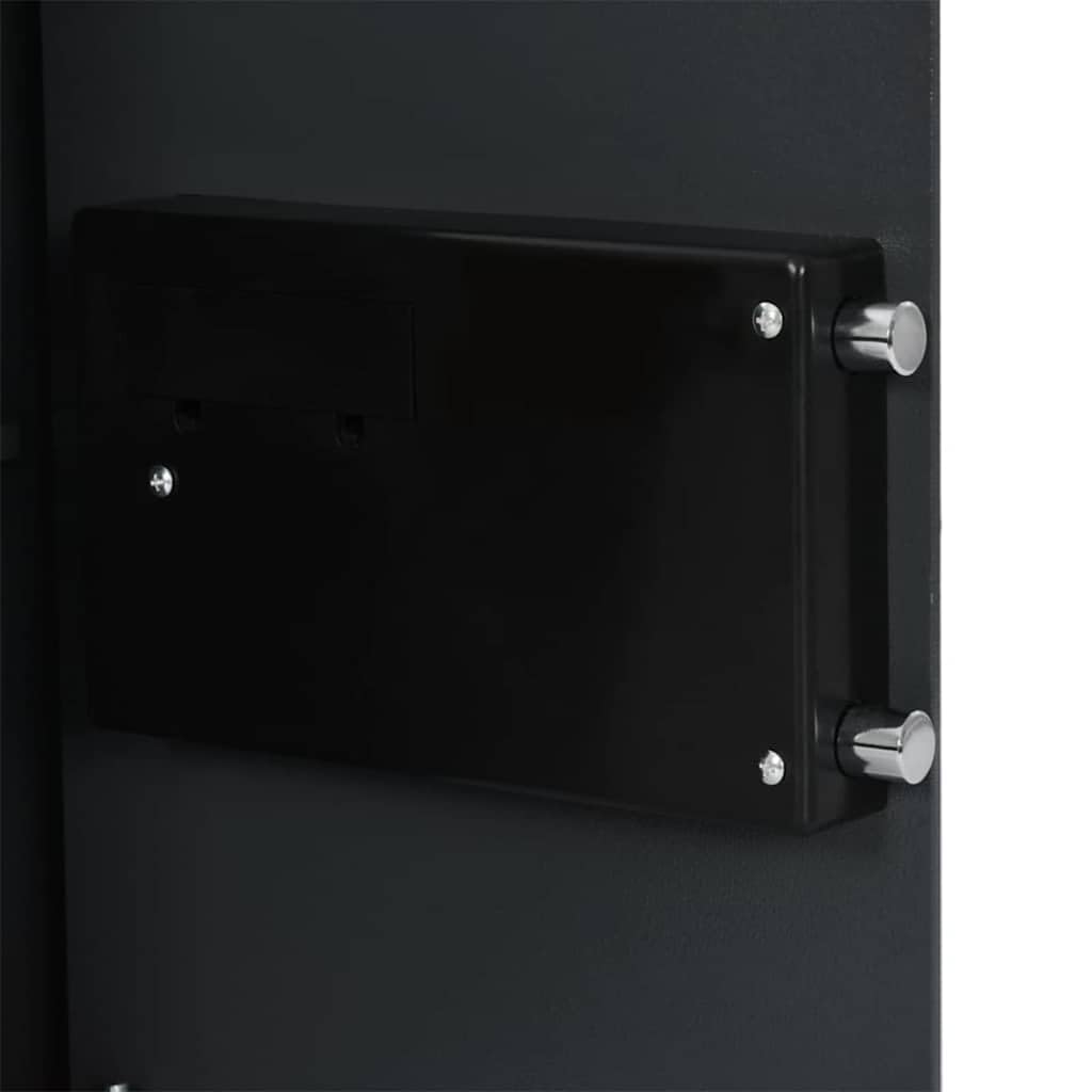 Genérico Caja Fuerte Digital Gris Oscuro 35 x 31 x 50 cm Acero,Seguridad empresarial y del hogar,Cajas fuertes-42011312