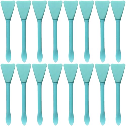 Cepillo facial doble cabezal de silicona para mascarillas 20 piezas pack ahorro para skincare