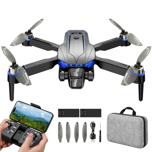 Buvnatep Foldable FPV Drone with 1080P Camera, RC Mini Drone