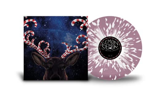 Album Art for I Am Become Christmas - Exclusive Limited Edition Deep Purple w/ White Splatter Colored Vinyl LP by Lemon Demon