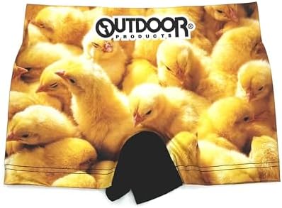 （01:00時点） [アウトドアプロダクツ] アニマル 成型 シームレスボクサーパンツ メンズ ヒヨコ M