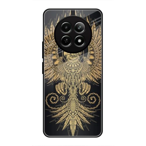 Image of SmashItUp Eagle | Birds Designer Printed TPU Metal Case Mobile Back Cover for Realme 12x / Realme 12 / Realme 13 / Realme C65 / Narzo 70x (5G)
