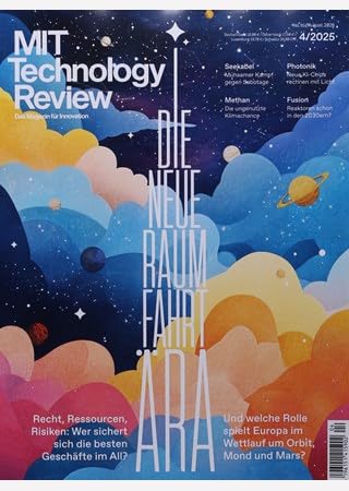 Cover of MIT Technology Review, 4/2025